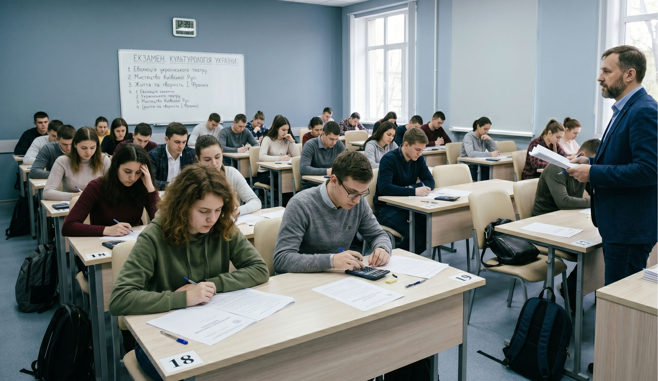 Складання державного екзамену з польської мови тестування процес