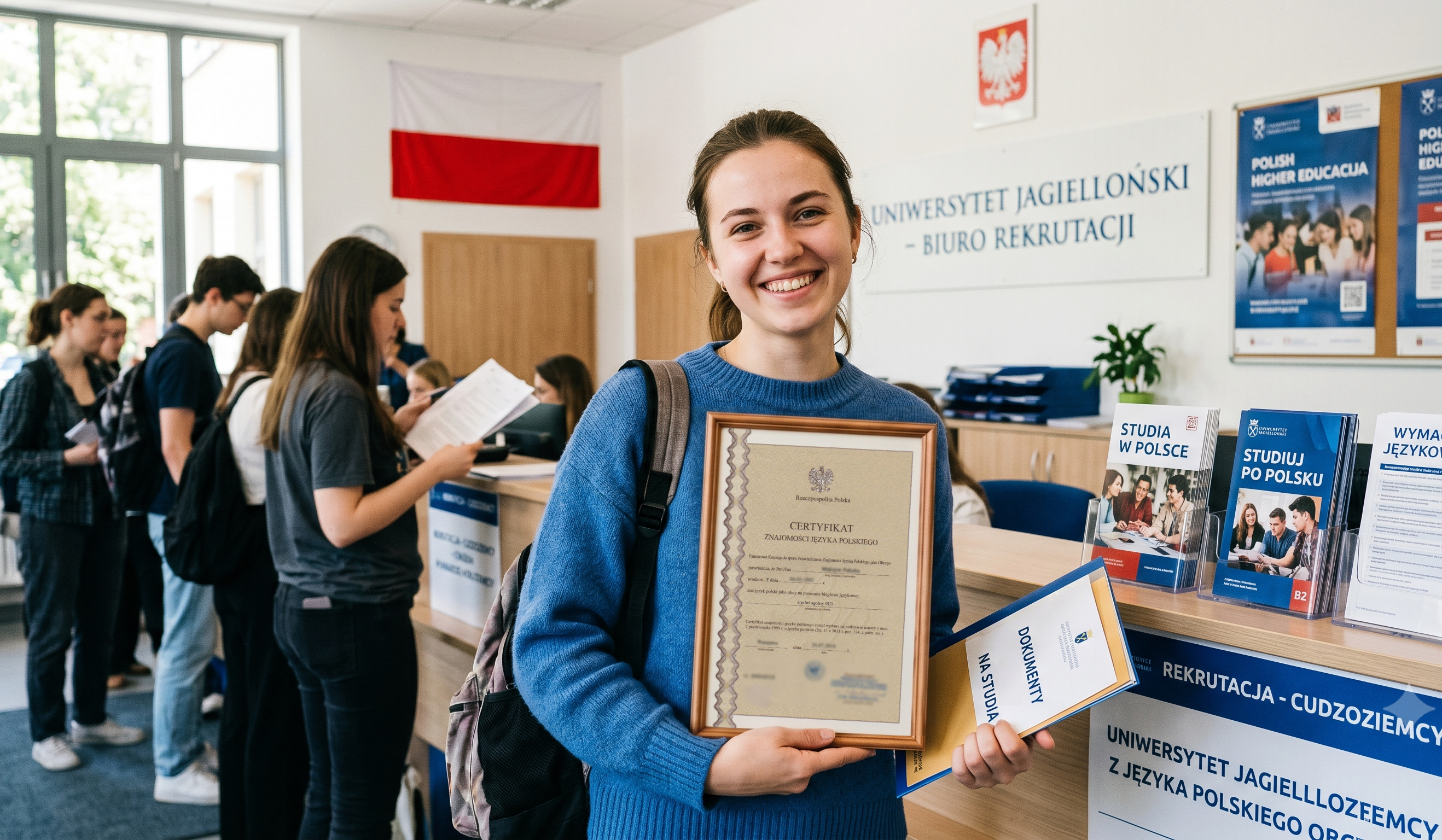 Рівень B2 для вступу до Польщі і навчання польською мовою
